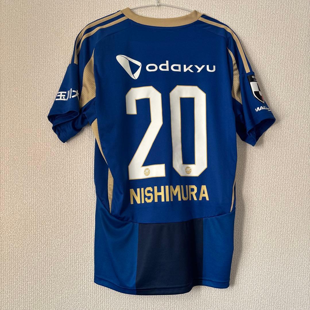 FC町田ゼルビア　2025シーズンユニフォームXL #20 西村拓真