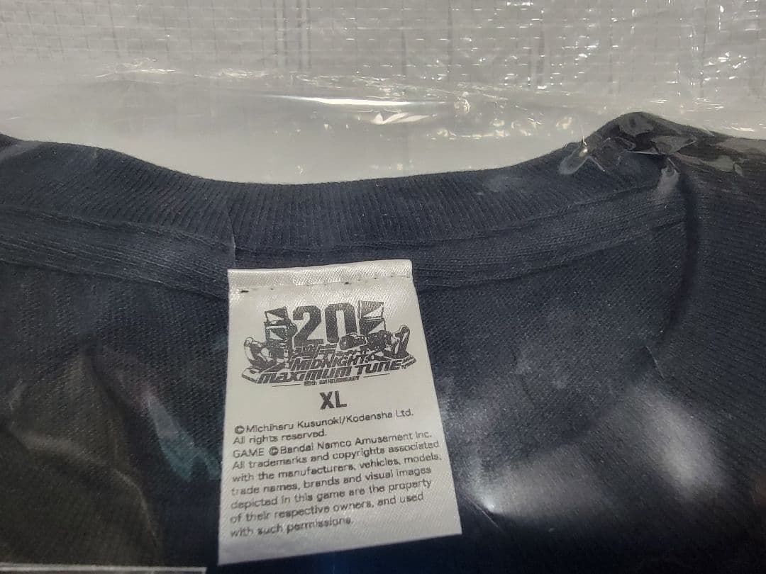 湾岸ミッドナイト 20周年キャンペーン Tシャツ XL　限定バナパス