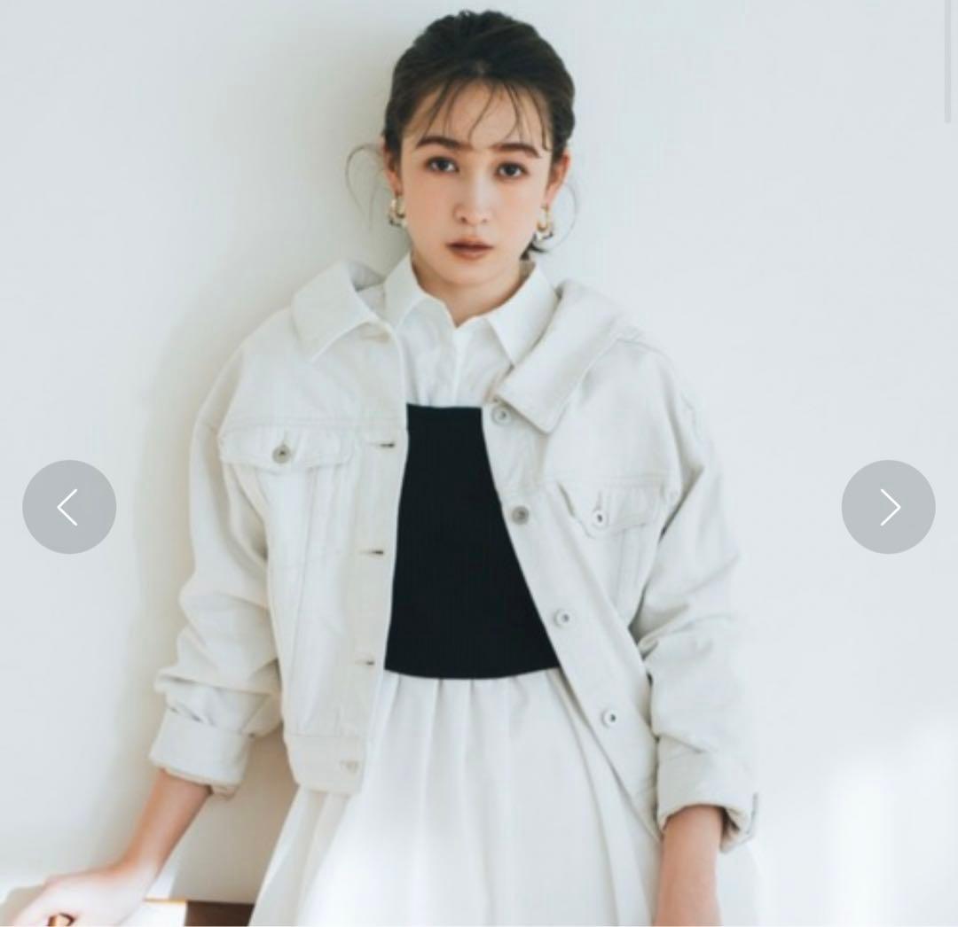 LILY BROWN⭐︎新品！半額以下！デニムジャケット、スカート　セットアップ！