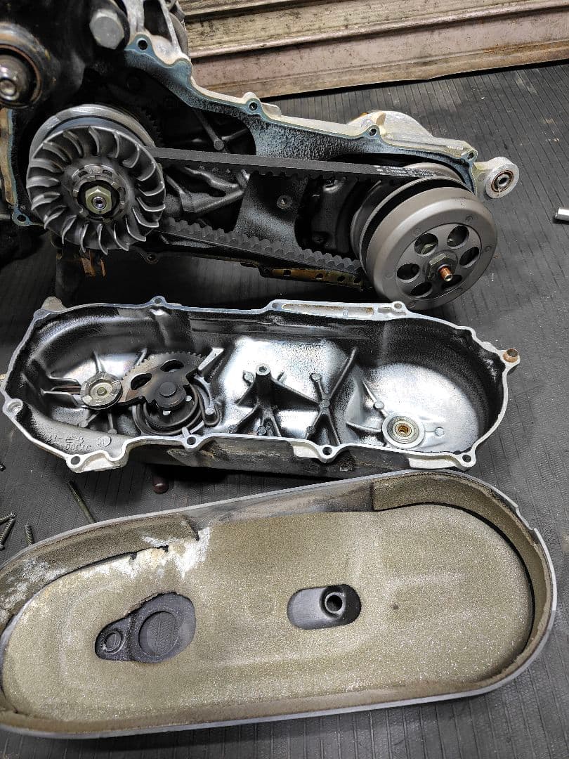 3YK ジョグZR 実働エンジン 低走行？駆動系付き