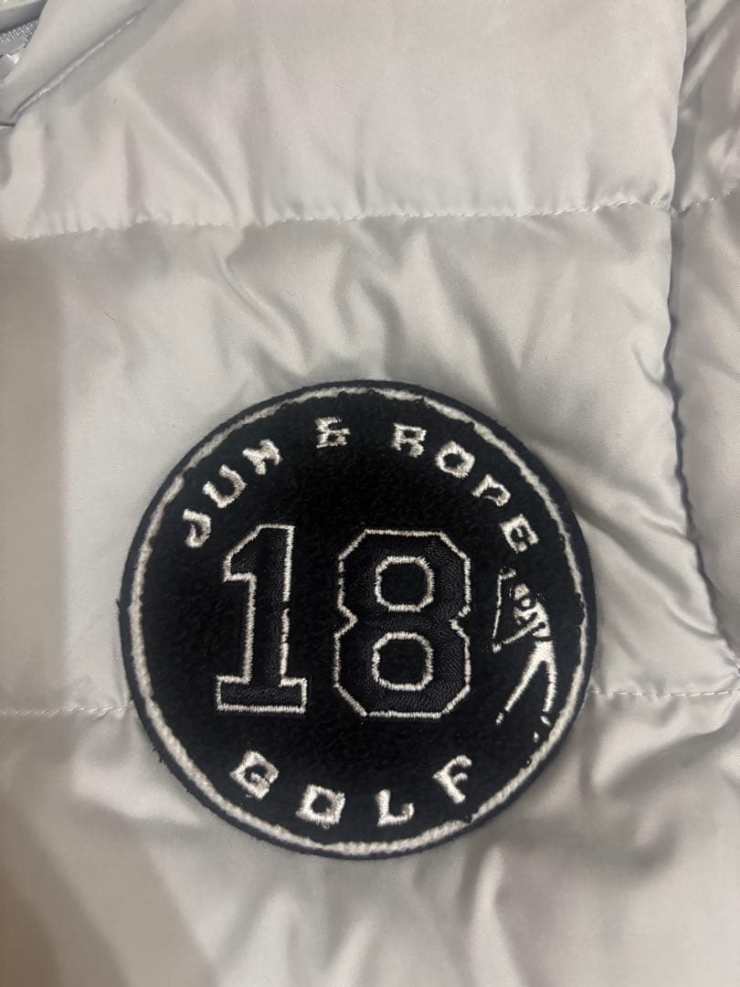 JUN&ROPE ダウンジャケット 4WAY 蓄熱 グレー