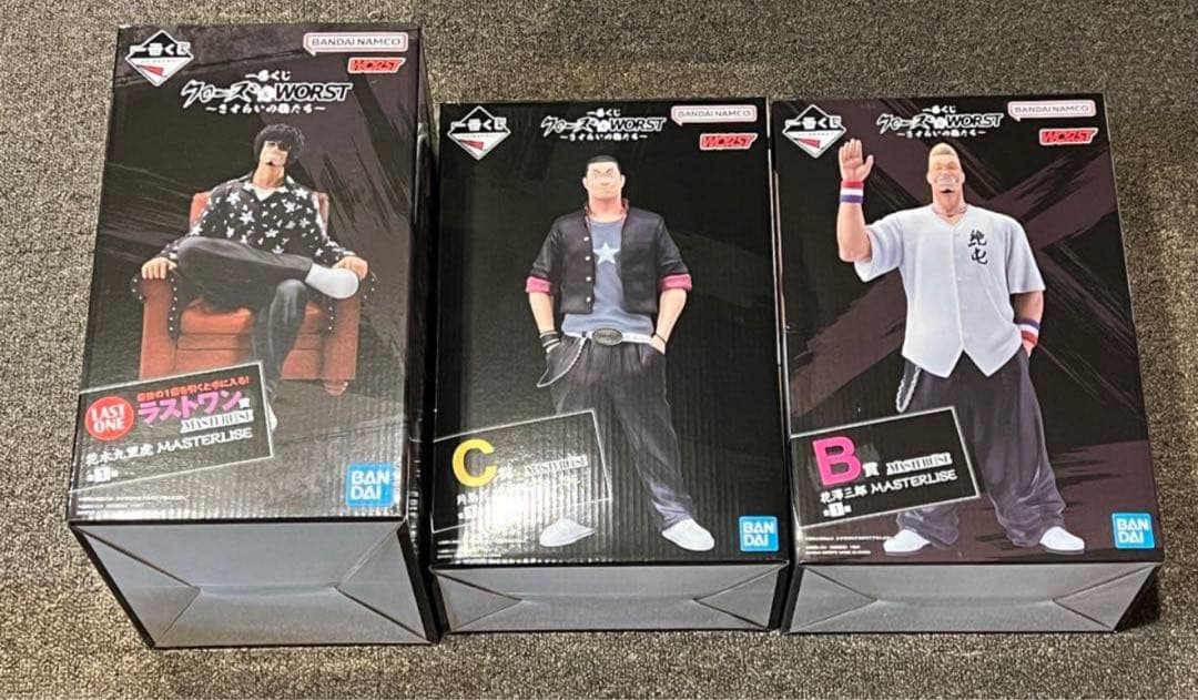 一番くじ クローズ＆WORST ～さすらいの鴉たち～ B賞 C賞 ラストワン賞