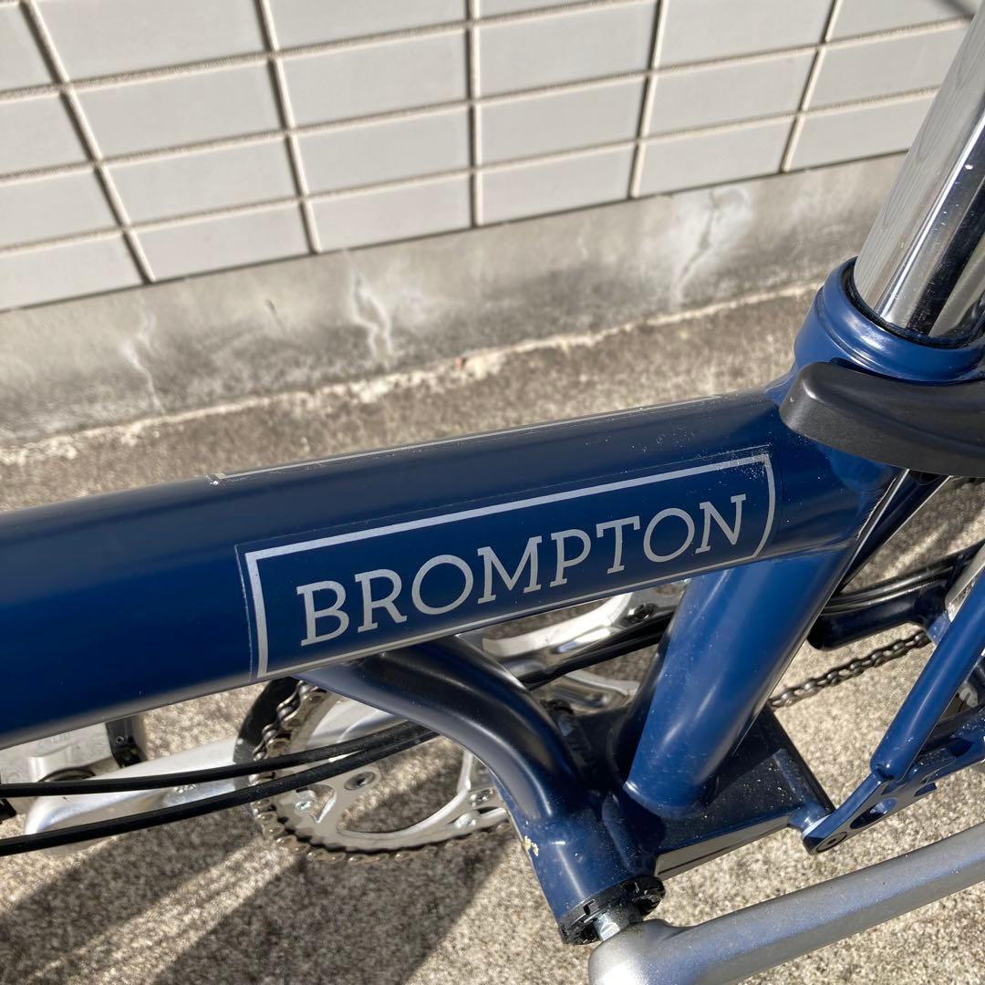 brompton m3l テンペスト ブルー ブロンプトン 引き取り限定