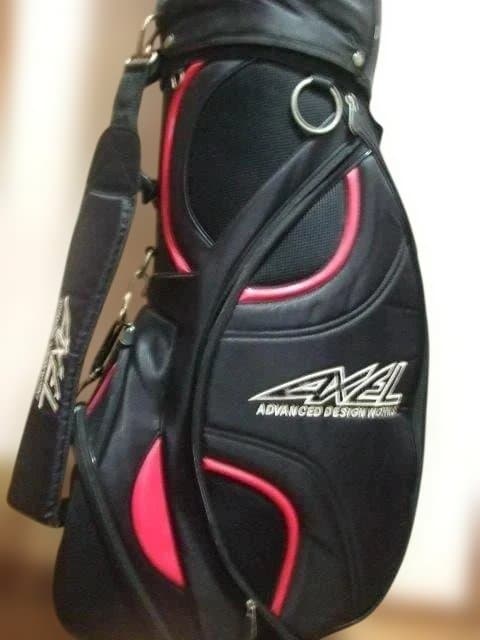 男性初心者用ゴルフセット　１Wデカヘッド　ゴルフバックAXEL付き全１３本