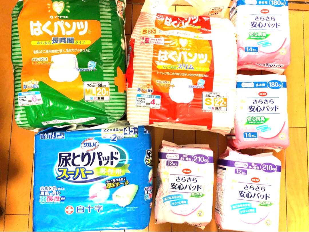 尿とりパッド 210cc 12枚入　はくパンツ