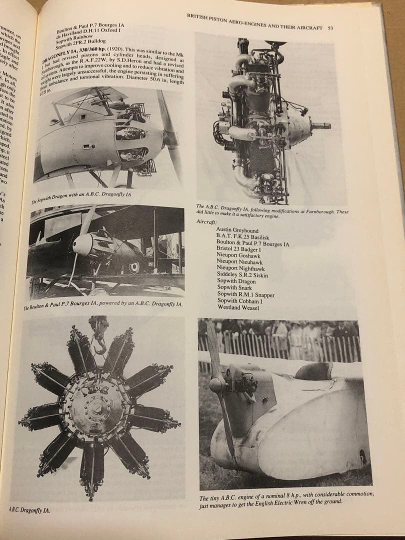 洋書 BRITISH PISTON AERO-ENGINES