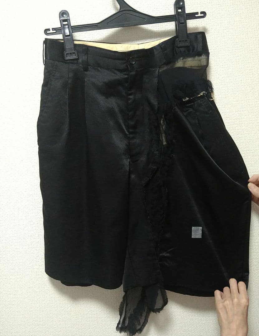 コムデギャルソンショートパンツとアンダーパンツ