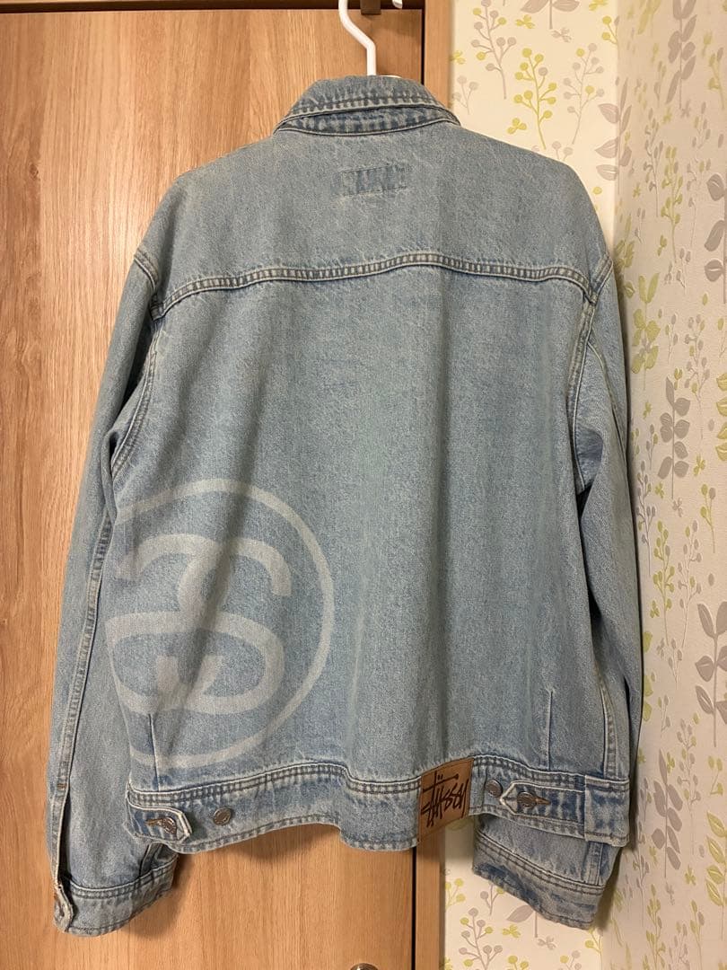 Stussy ステューシーデニムジャケット Mサイズ ライトブルー