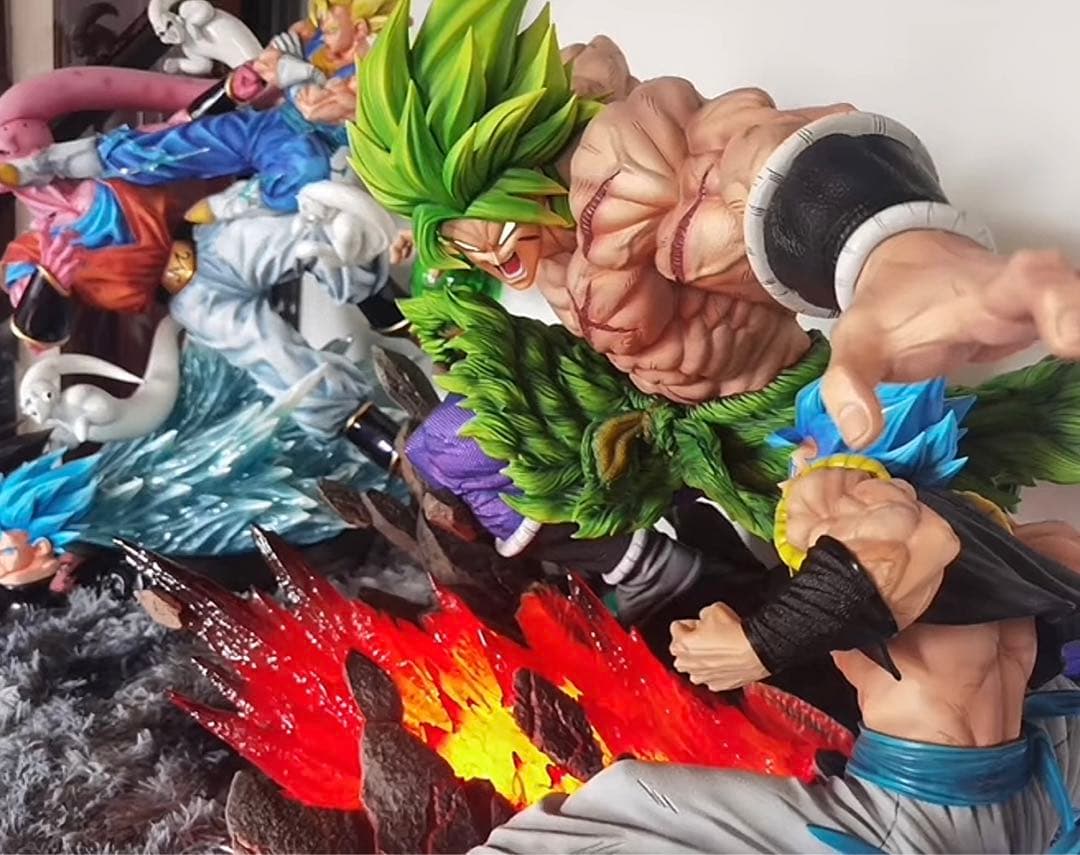 ドラゴンボール ゴジータ ブロリー フィギュア ガレージキット