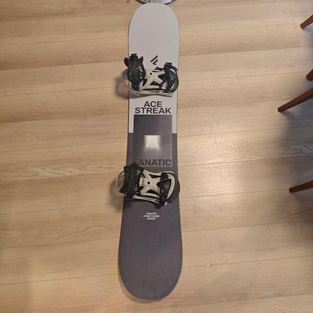 FANATIC ACE STREAK スノーボード バインディング付き 150