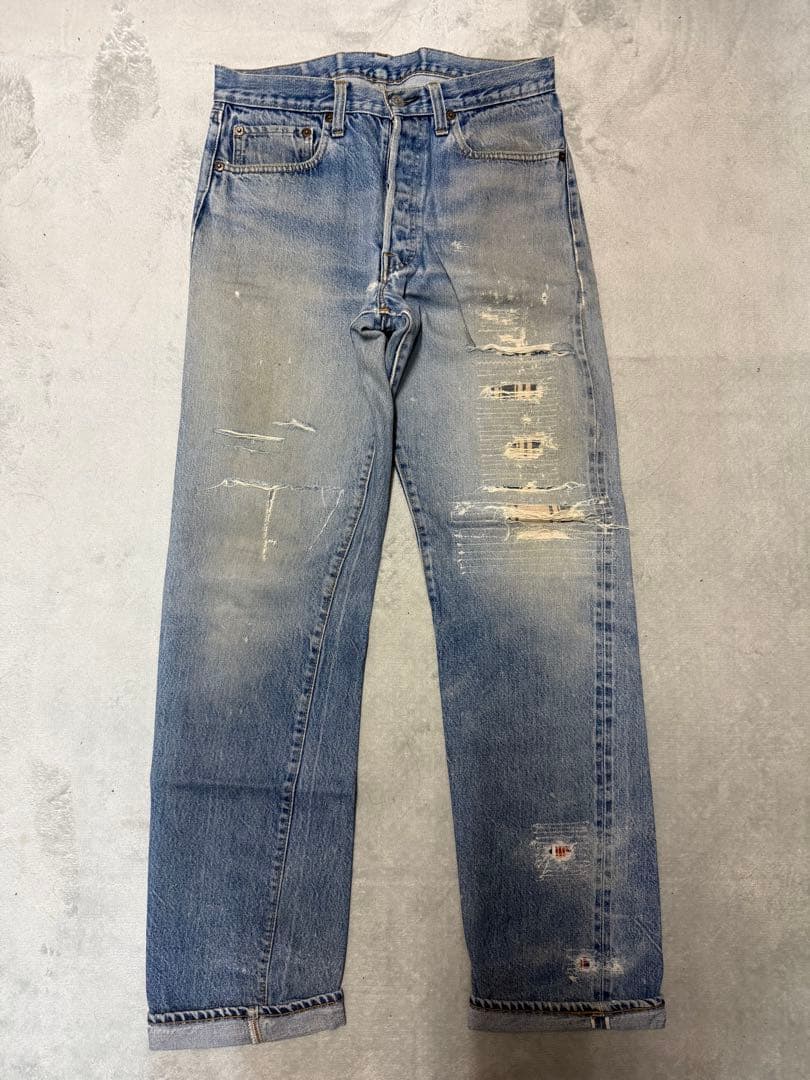 【リーバイス501 66後期】 80s 赤耳 66前期 66後期 BIGE