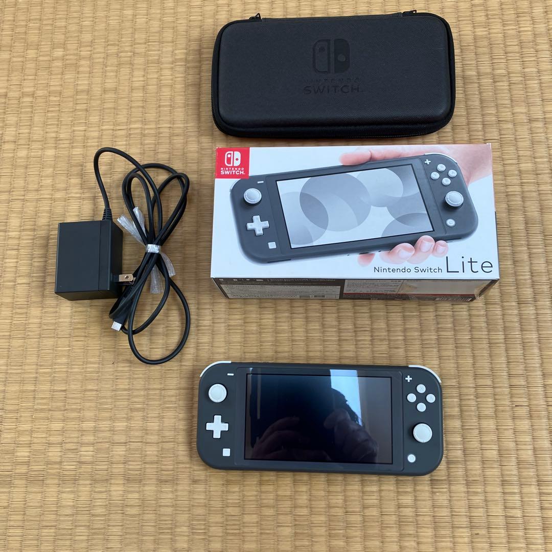 Nintendo Switch Lite グレー　本体
