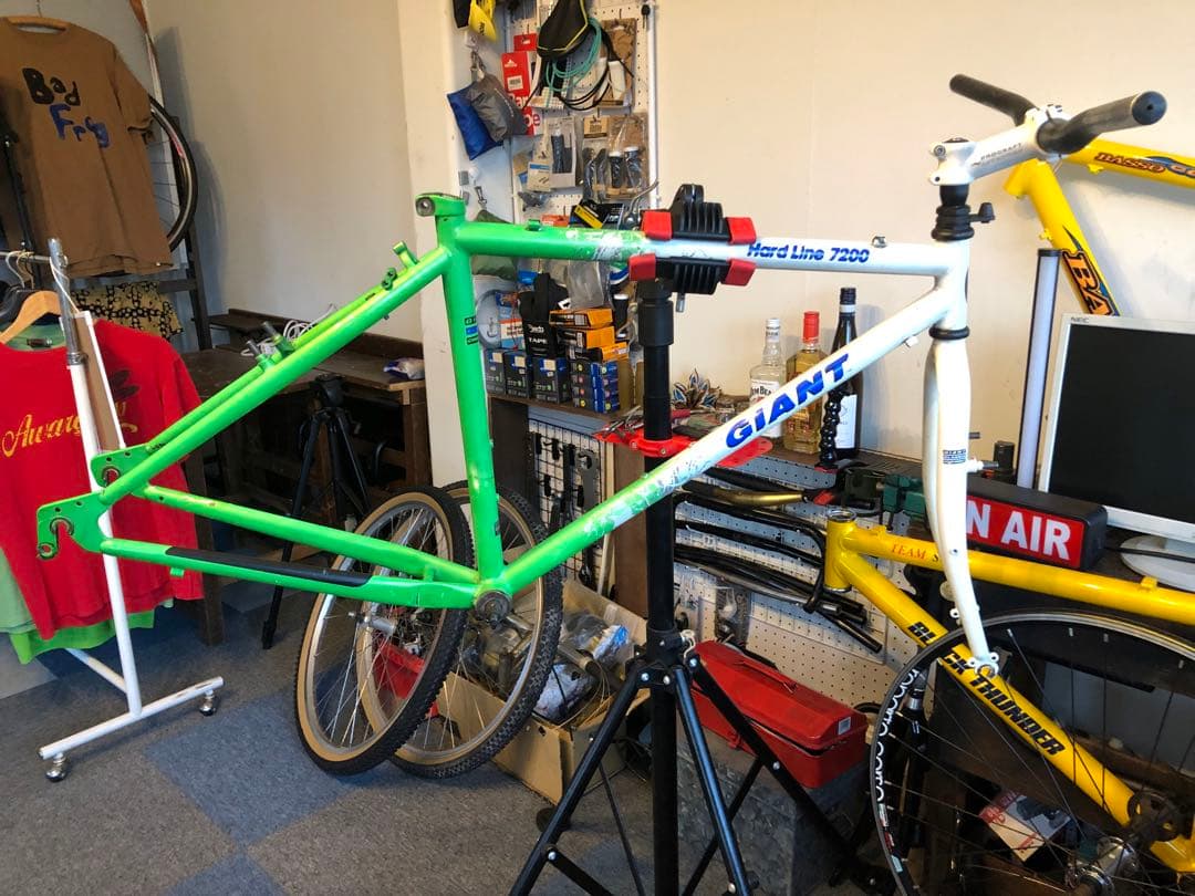 【f@プロフ】GIANTビンテージMTBフレーム