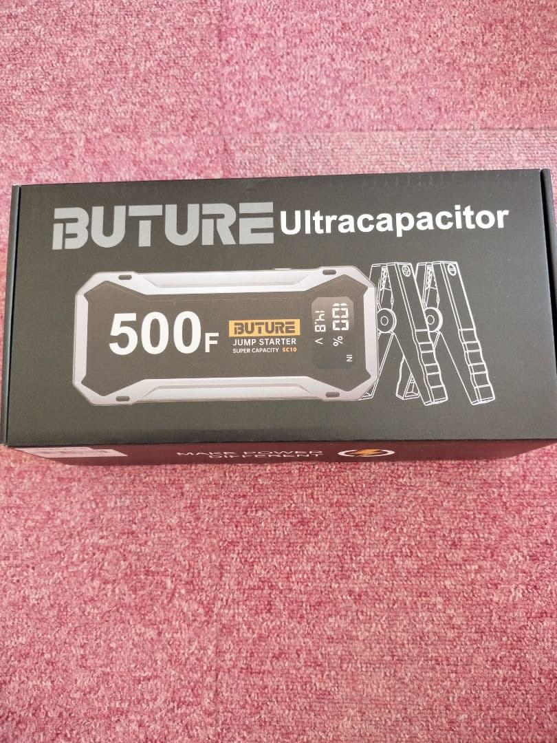 BUTURE Ultracapacitor 500F ジャンプスターター