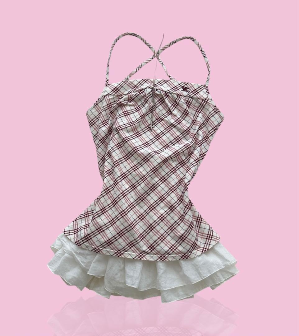 BURBERRY LONDON BLUE LABEL ❤︎y2k 平成ギャル