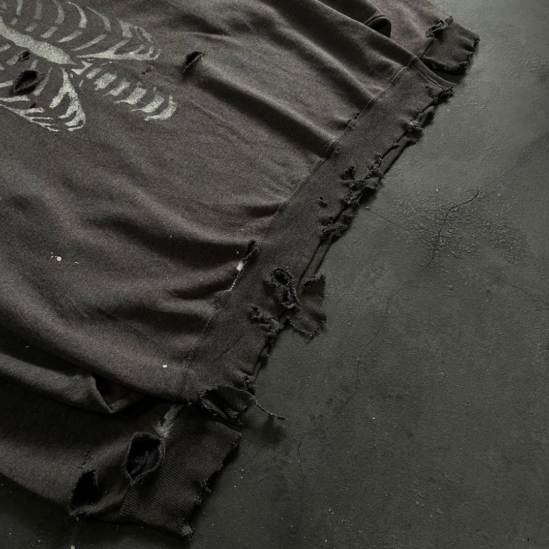 90s born paint“ grange”グレー”XL“boro sweat