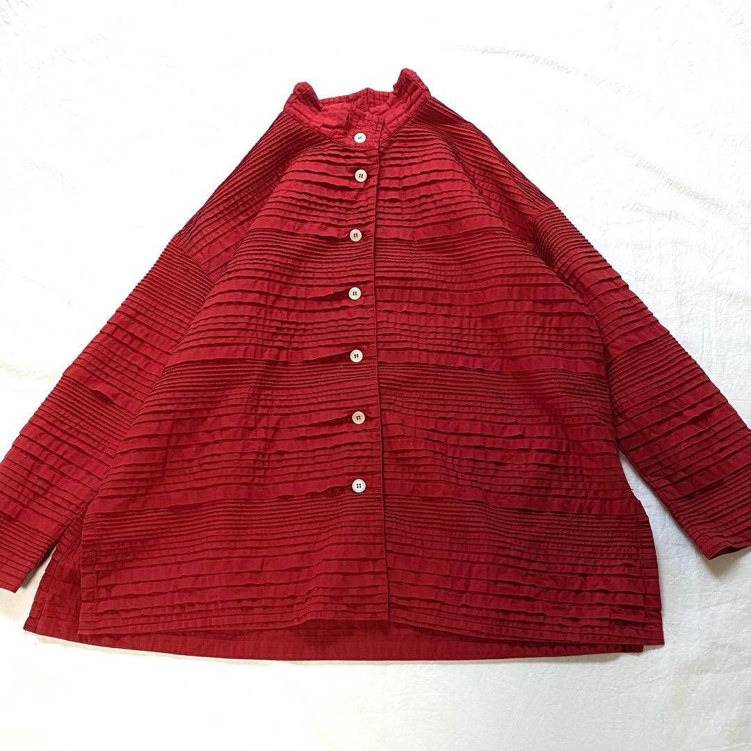 ヤッコマリカルド（YACCOMARICARD）　　タック　シャツ　ジャケット