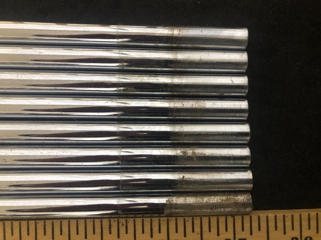 456　D/G　X100/アイアン用シャフト/8本セット