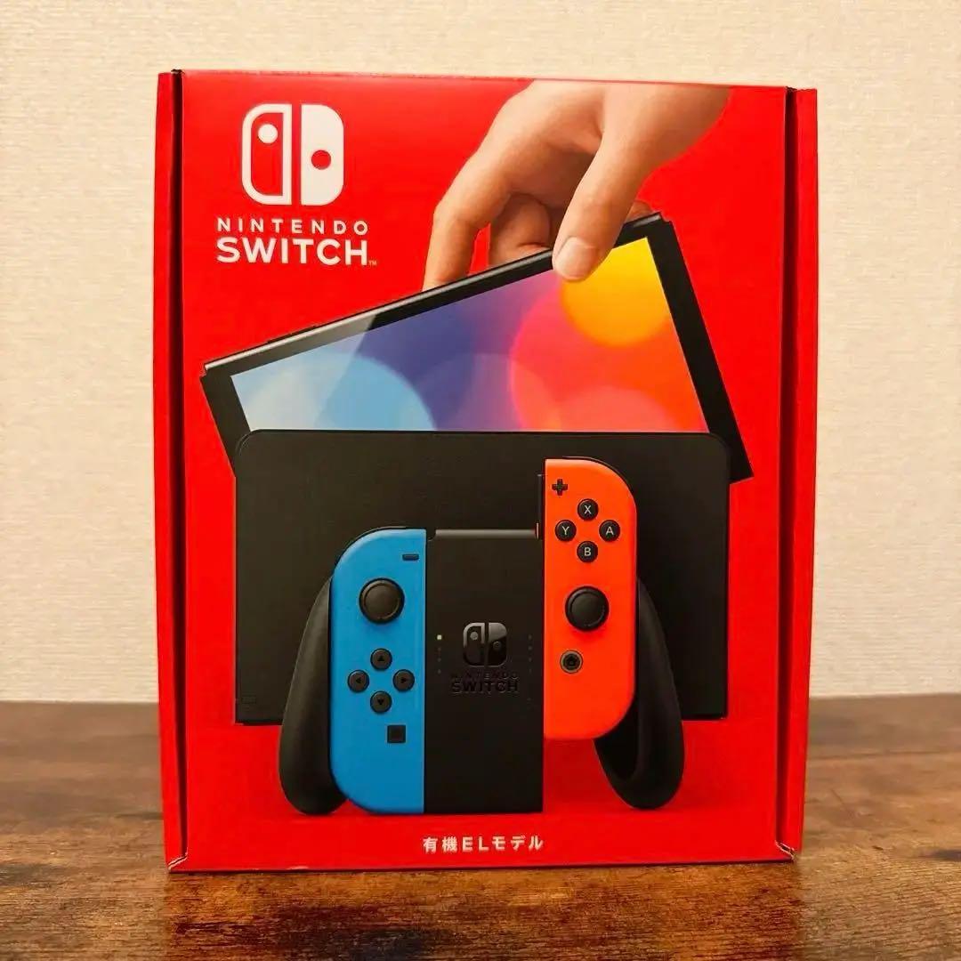 任天堂 Nintendo Switch 有機EL 本体　Joy-Conネオン