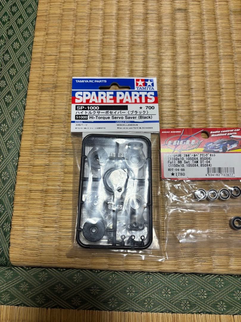 タミヤ サンダーショット4WD レーシングバギー(2022年復刻版)組み立て途中