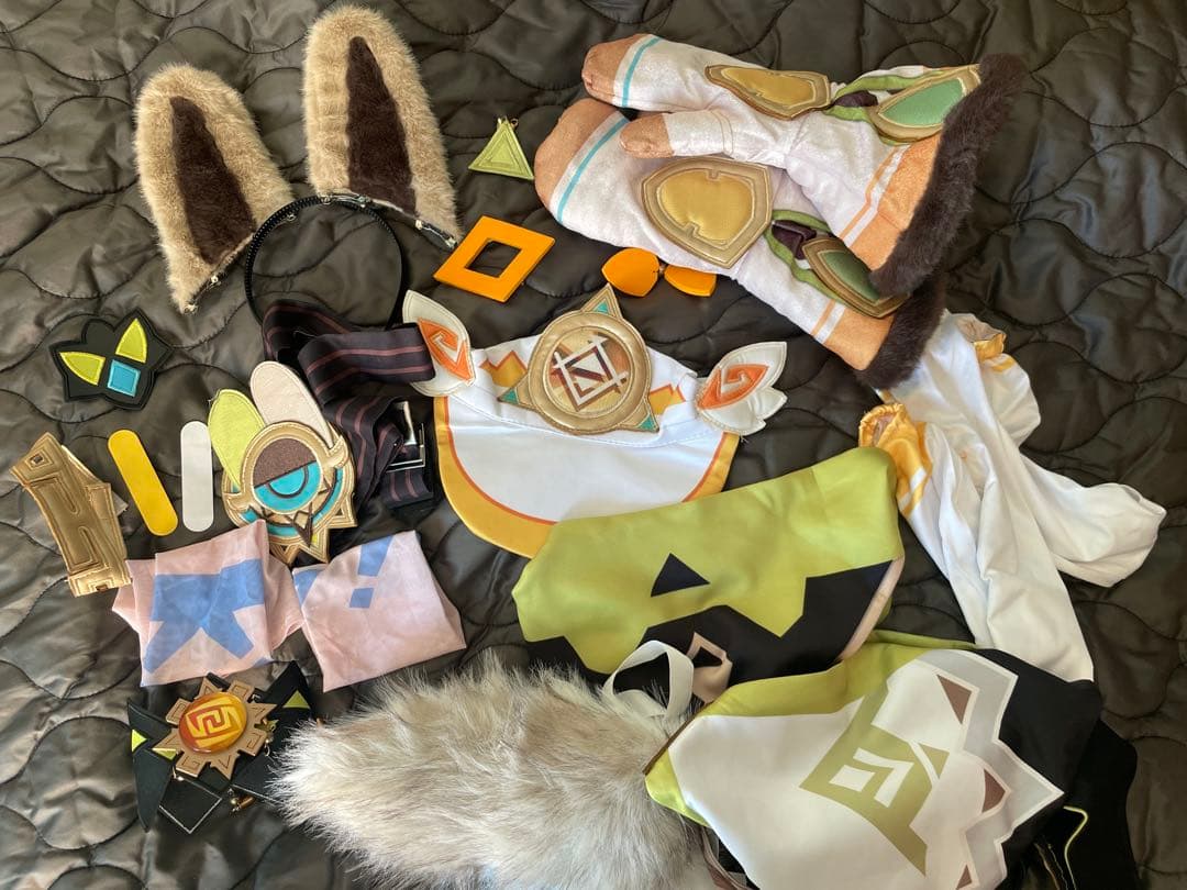 原神カチーナ一式コスプレ衣装ウィッグ付Sサイズフルセットブーツ込（22.5cm）