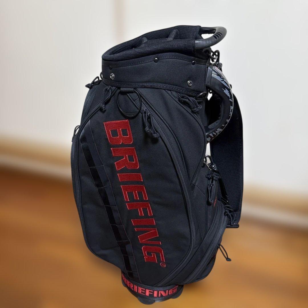 ブリーフィング　キャディバッグ　ブラック