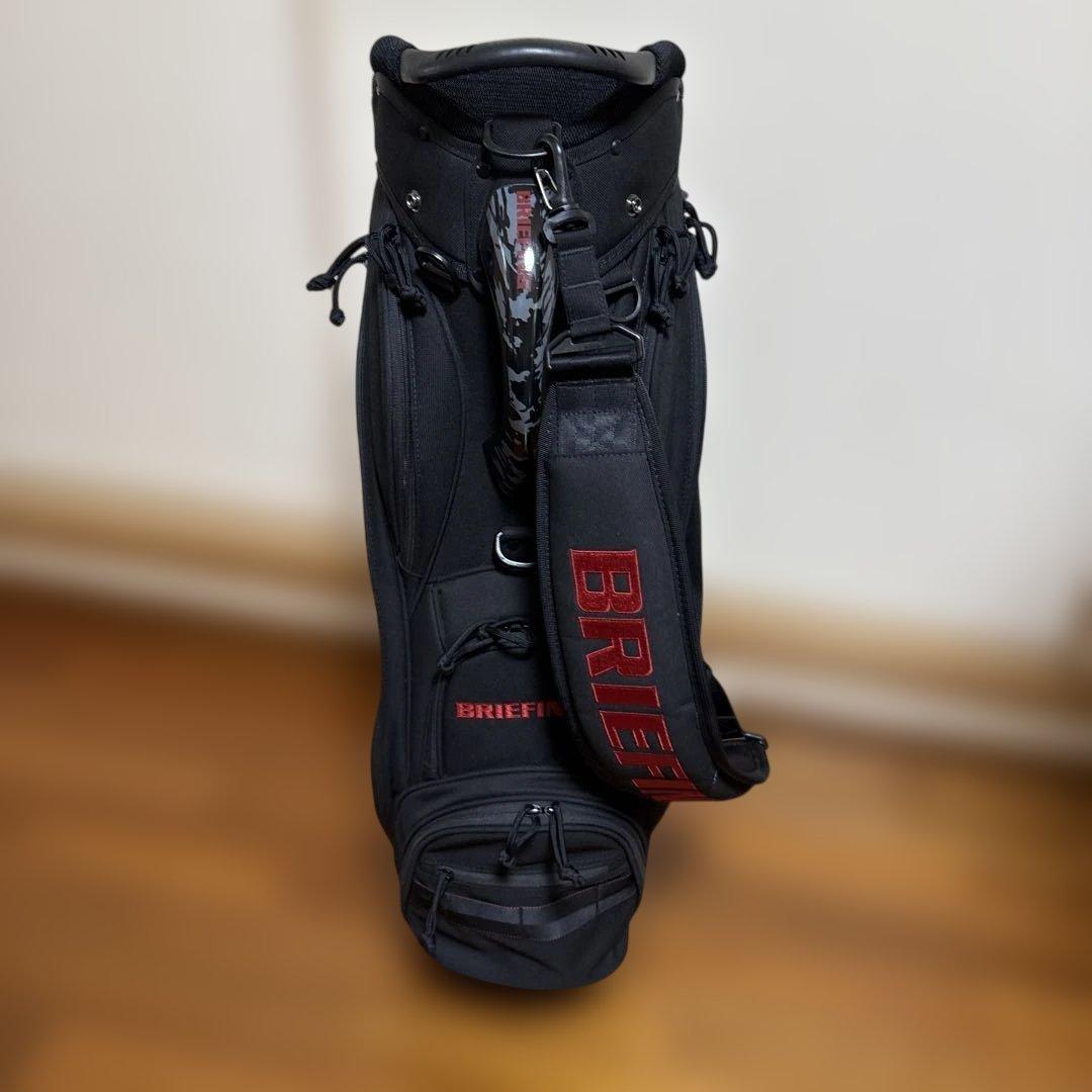 ブリーフィング　キャディバッグ　ブラック