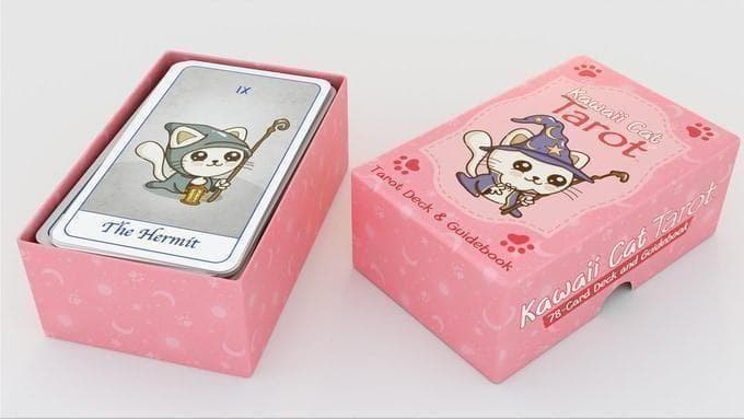 【正規品タロットカード】海外インディーズデッキ✨キュート猫ちゃんキャットタロット