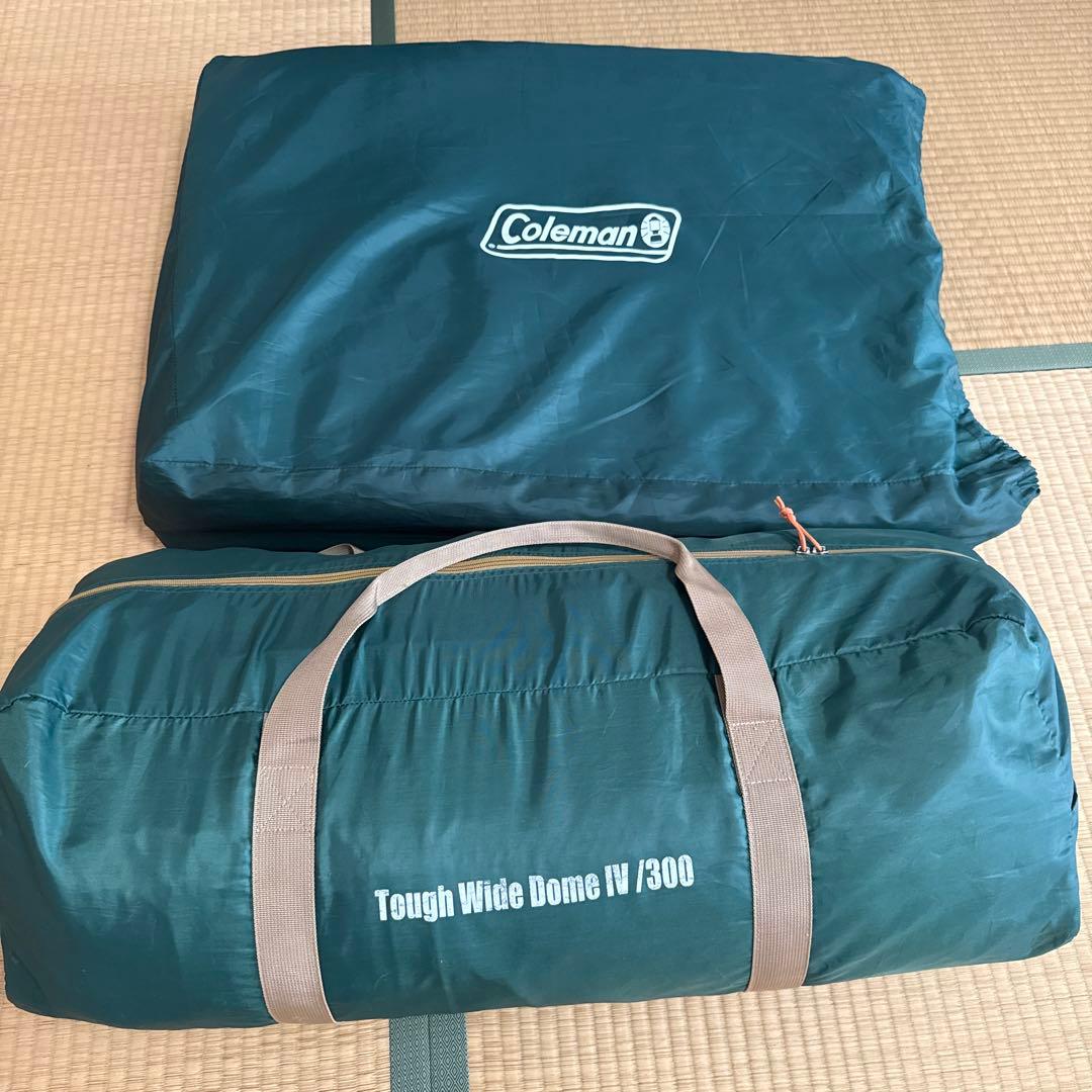 コールマン　タフワイドドーム スタートパッケージ iv 300 美品　付属品完備