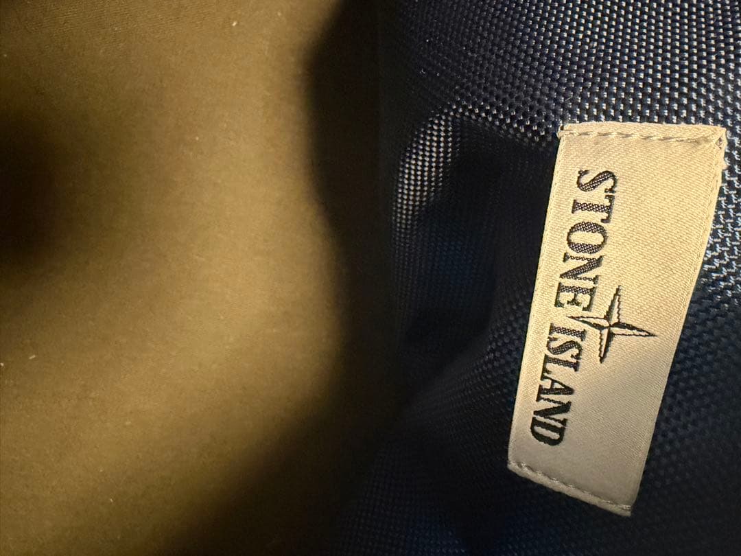 Stone  ボストンバッグ／ネイビー系 3泊程度の旅行に最適・美品