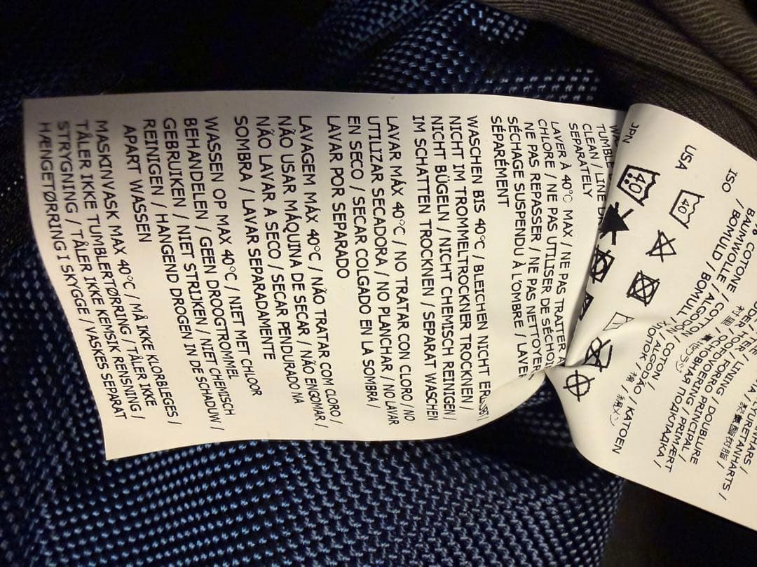 Stone  ボストンバッグ／ネイビー系 3泊程度の旅行に最適・美品