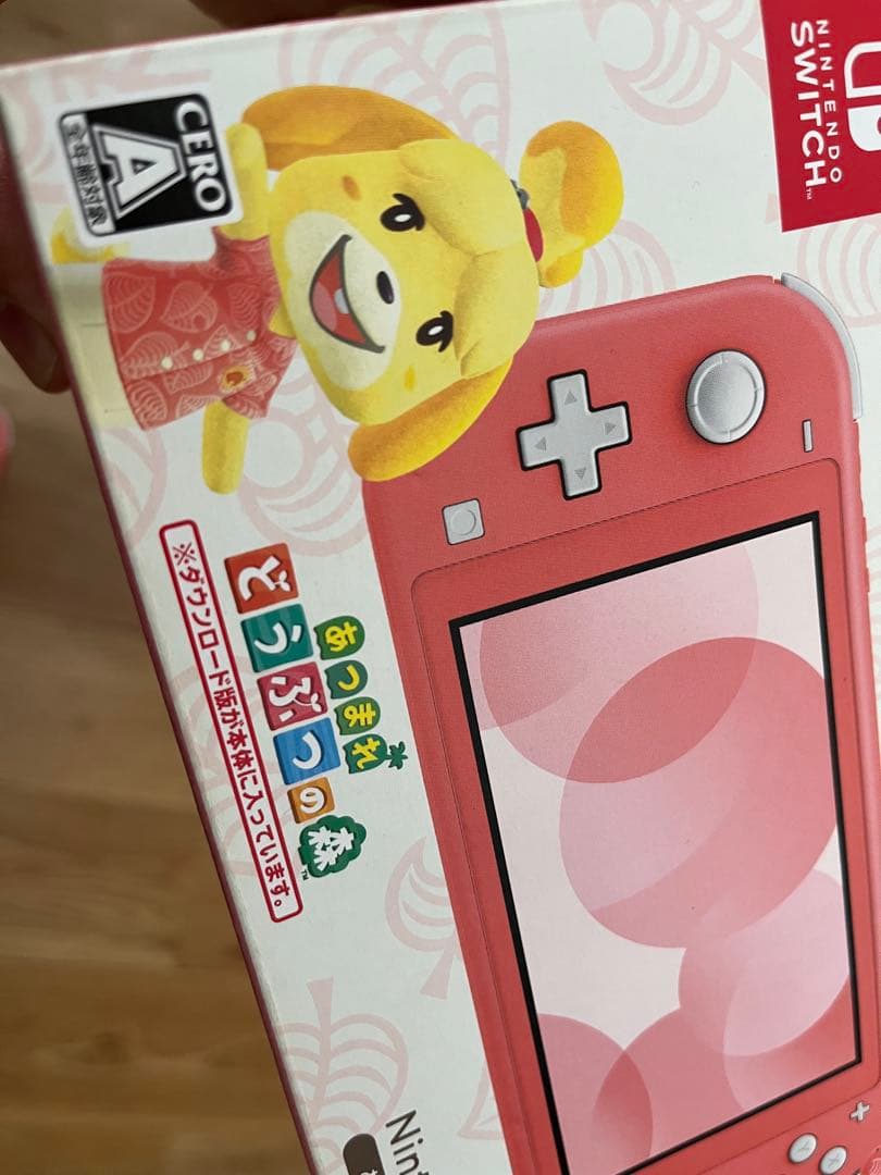 Nintendo Switch right+あつ森（ダウンロード版付き）