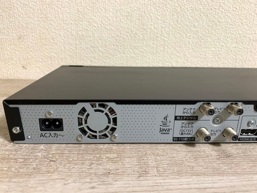 Panasonic DMR-BRT260 ブルーレイレコーダー　新品リモコン付き