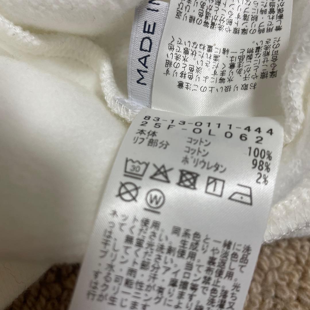 新品タグ付き ヒームスゴルフ スタンドカラー裏毛 プルオーバー