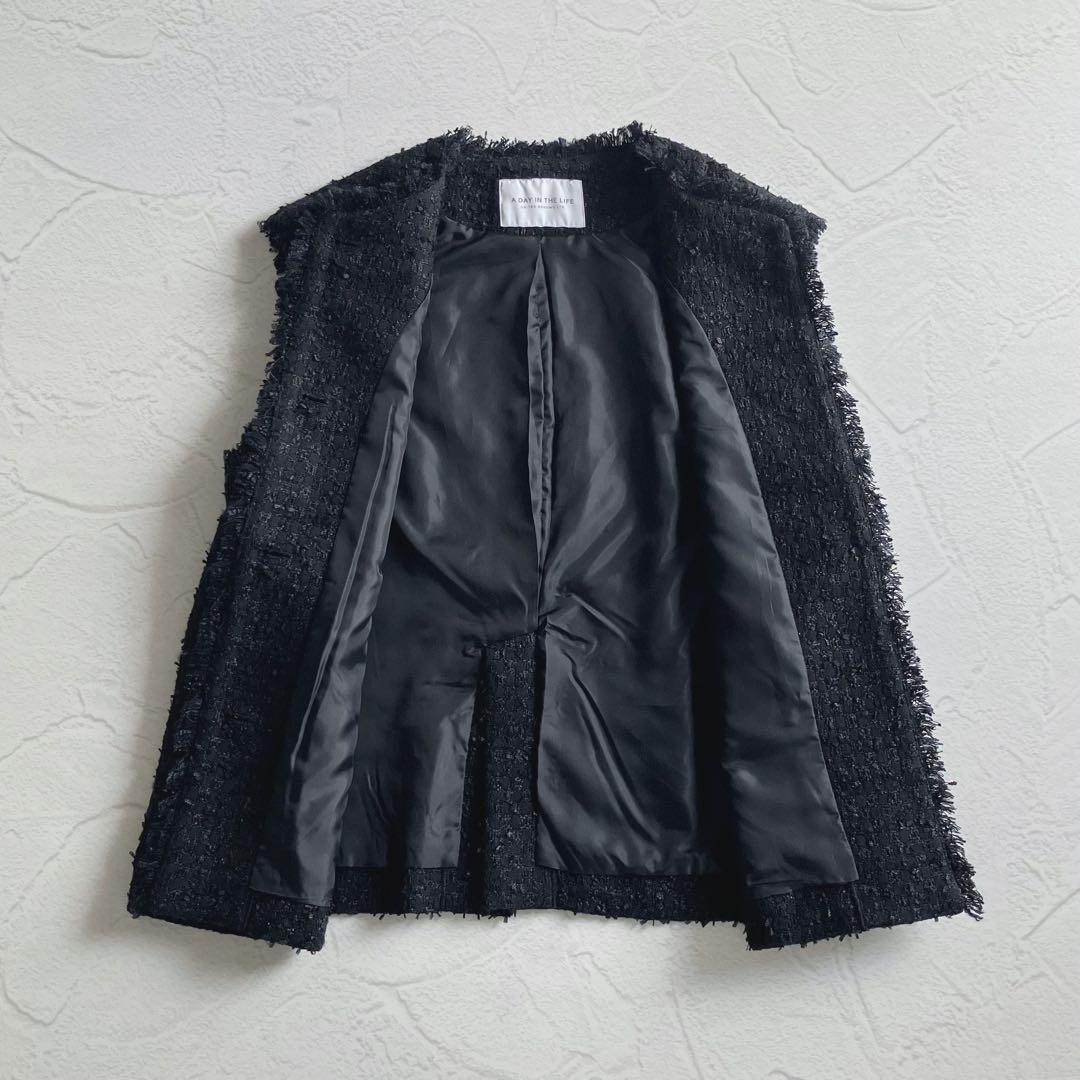 最終お値下げ✨極美品✨2点セット ユナイテッドアローズ ツイードベスト ブラウス