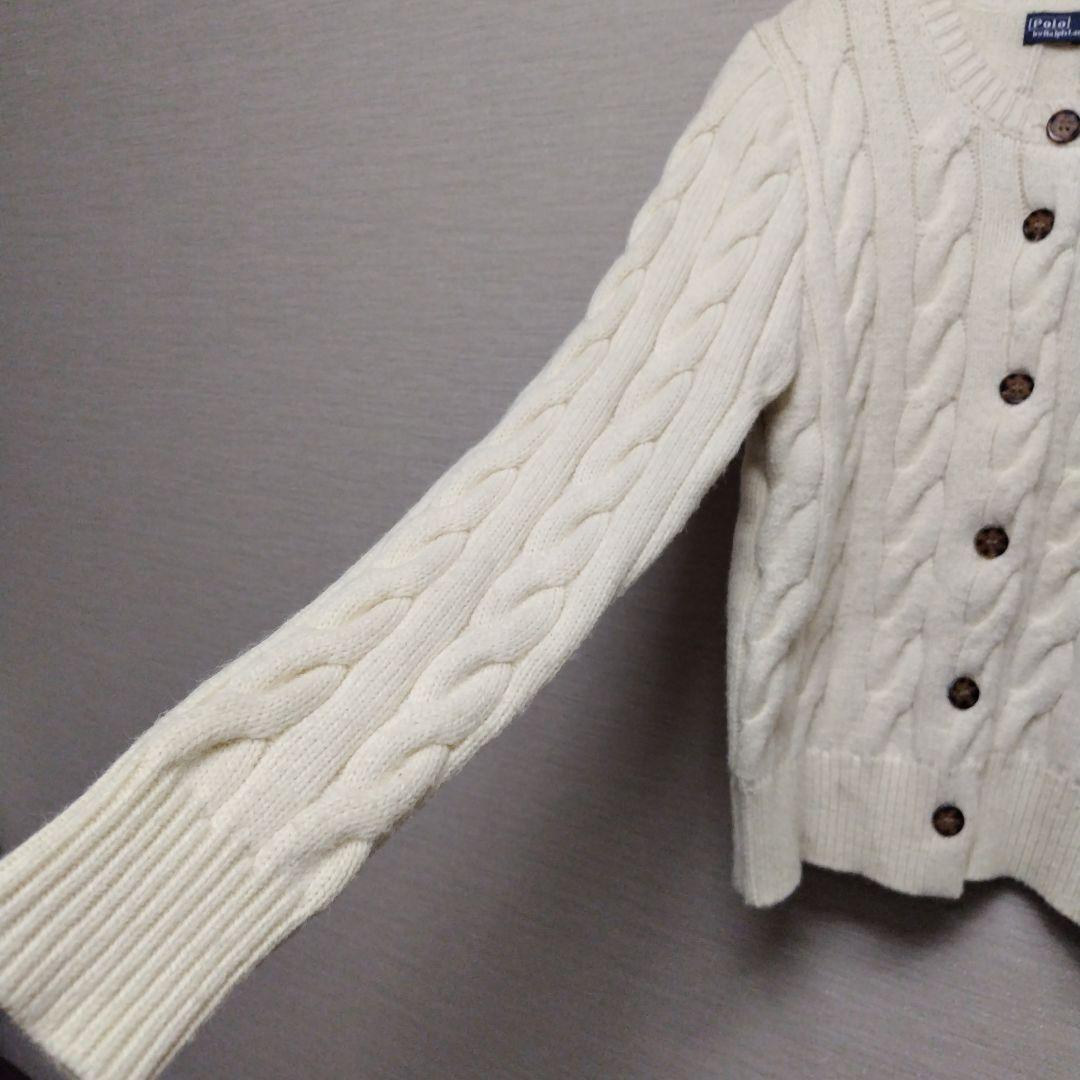 kazzxです！ラルフローレン ケーブルニット カーディガン ヴィンテージ
