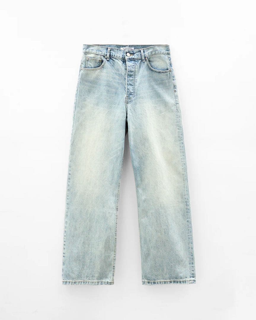 NO MAINTENANCE ライトウォッシュ日本製バギーデニム