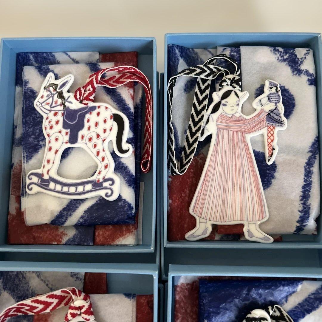 【新品】 ウエッジウッド ホリディオーナメント 4点セット