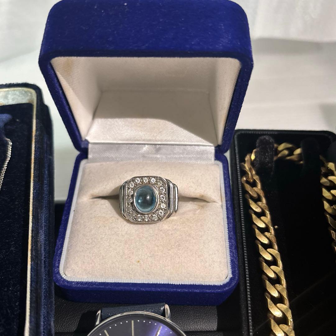 ［遺品整理・生前整理品］シルバー 喜平 K18 GP ネックレス 腕時計 指輪