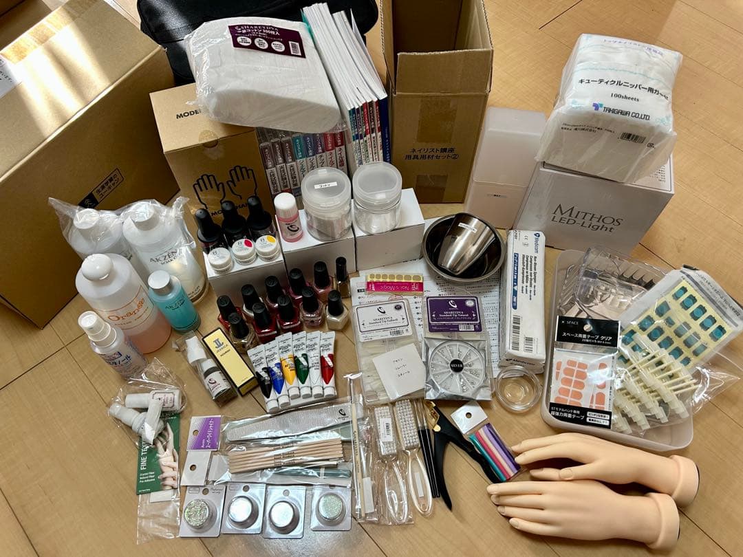 定価13万 ネイリスト講座 教材 ユーキャン 認定ハンド セット