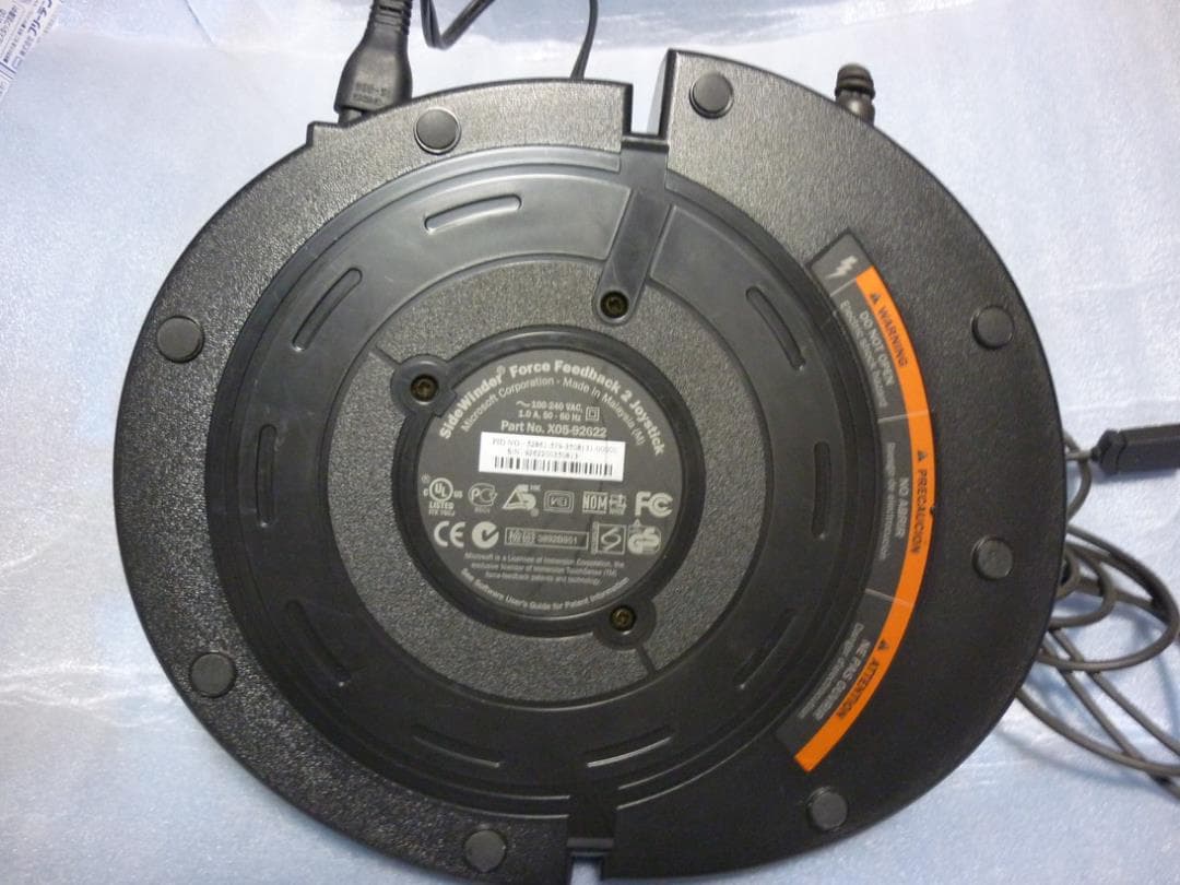 マイクロソフト　サイドワインダーフォースフィードバック2