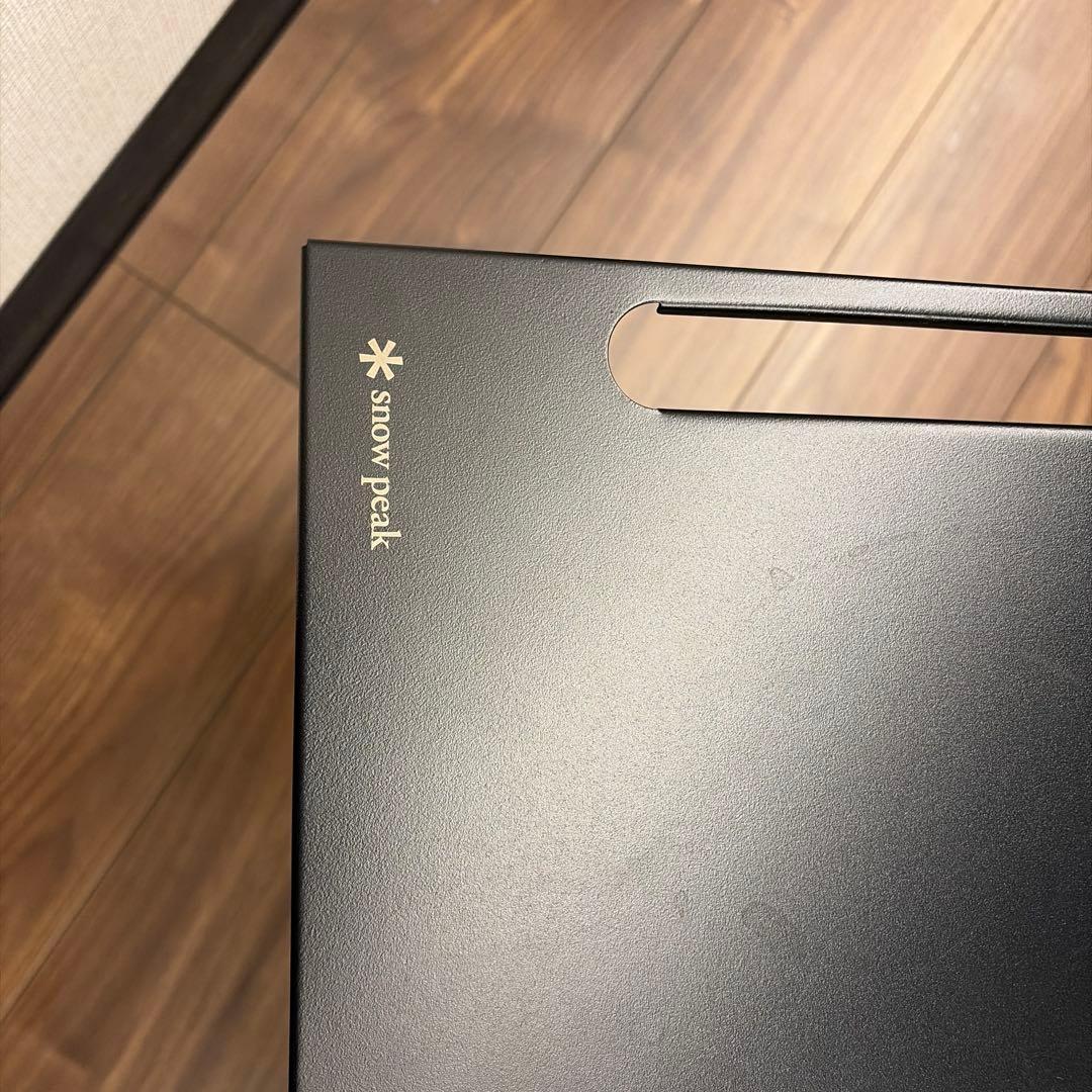 雪峰祭　焚き火Myテーブル　ブラック　スノーピーク