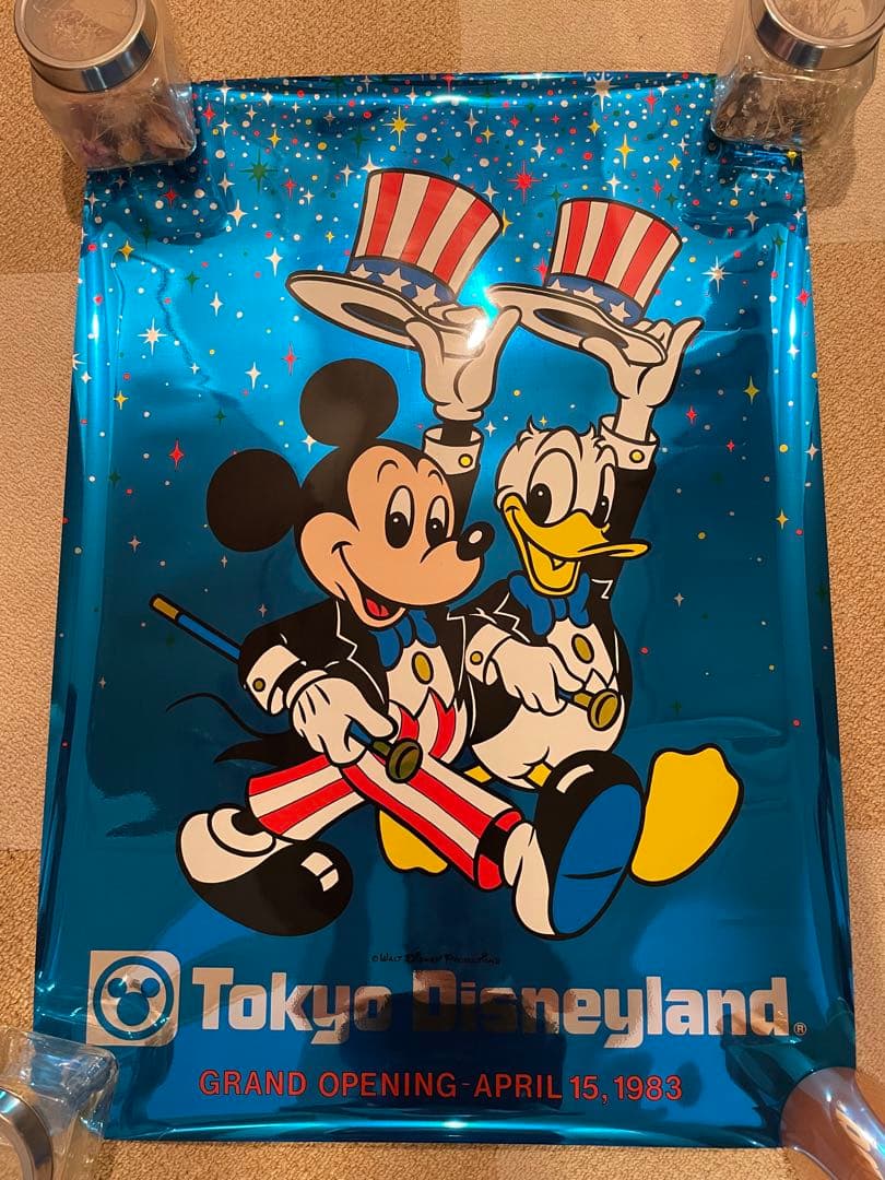 東京ディズニーランド グランドオープン 1983年 ポスター
