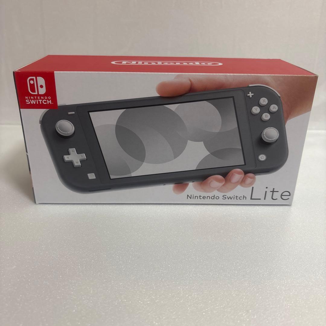 新品　Nintendo Switch Lite グレー　ニンテンドー　 スイッチ