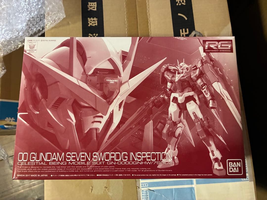 RG ダブルオーガンダム セブンソード/G インスペクション