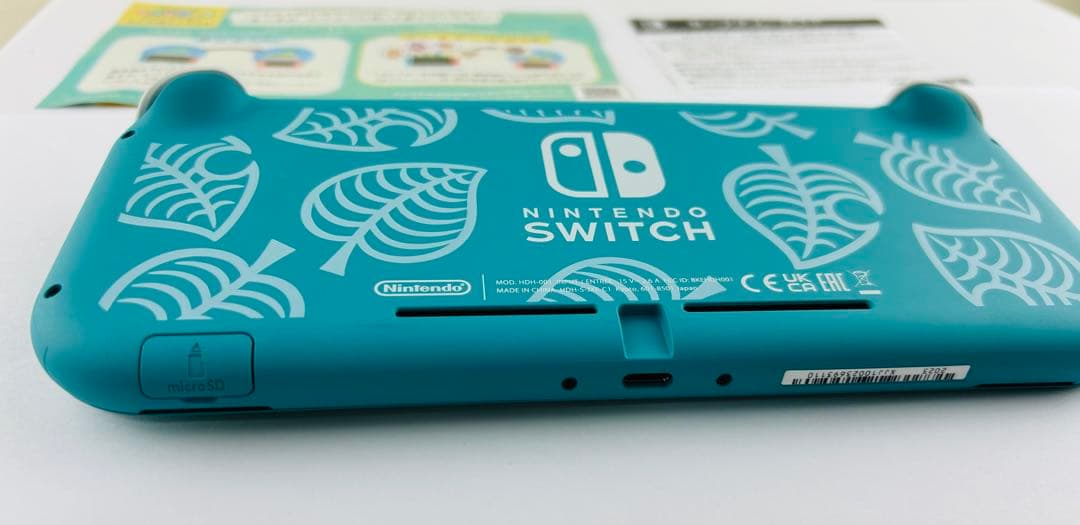 極美品 任天堂 スイッチ ライト どうぶつの森 まめきち つぶきち