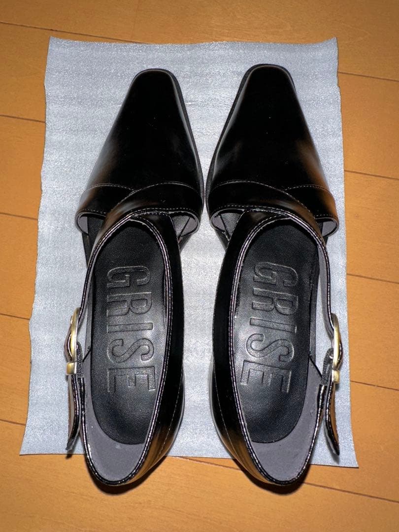 GRISE3cm　クロスストラップマニッシュ　LE TALON