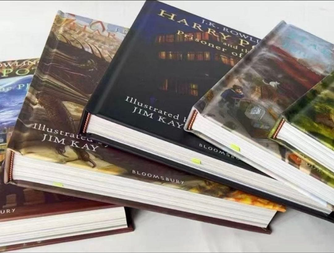 Harry Potter イラスト記念版 5冊セットハードカバー ハリーポッター