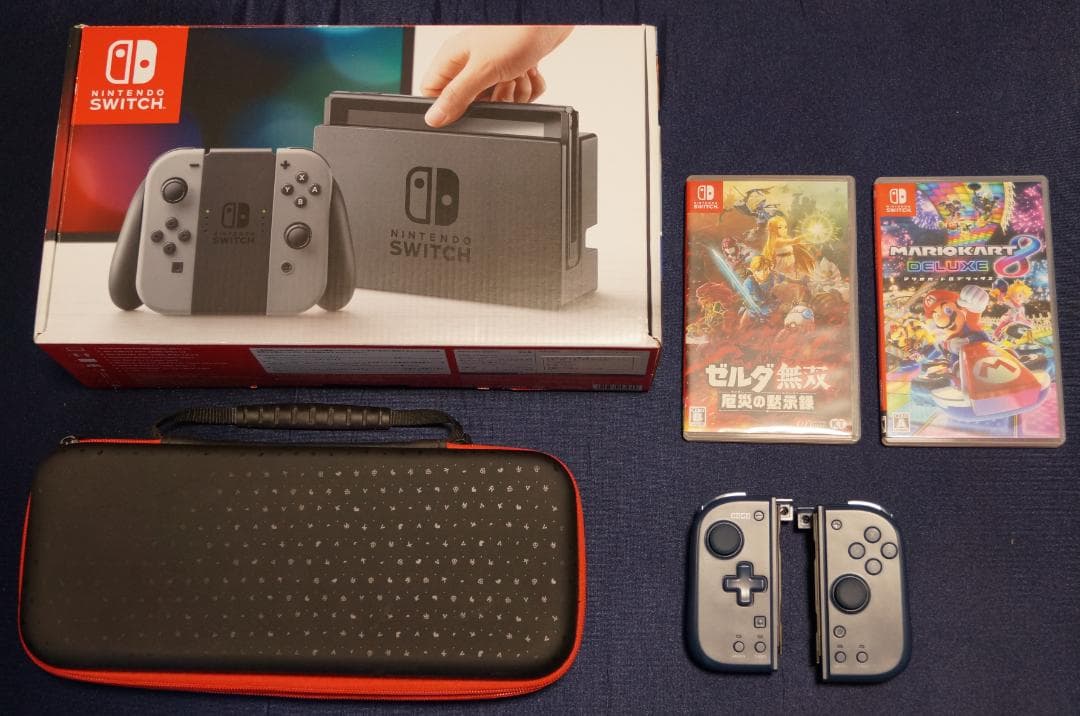 【お得セット】Nintendo Switch本体+ソフト2本+周辺機器セット