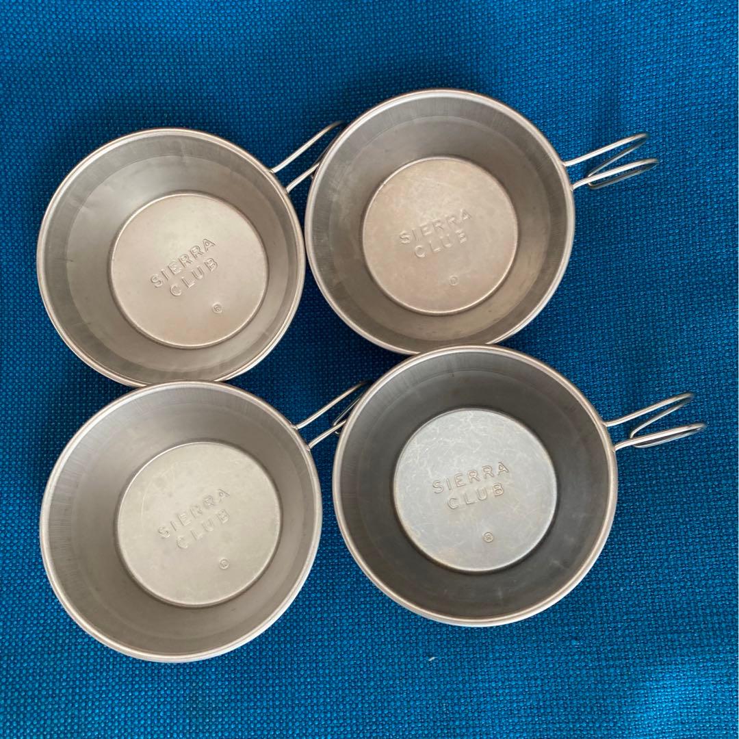 シェラクラブシェラカップSIERRACLUBシエラクラブシエラカップ4個